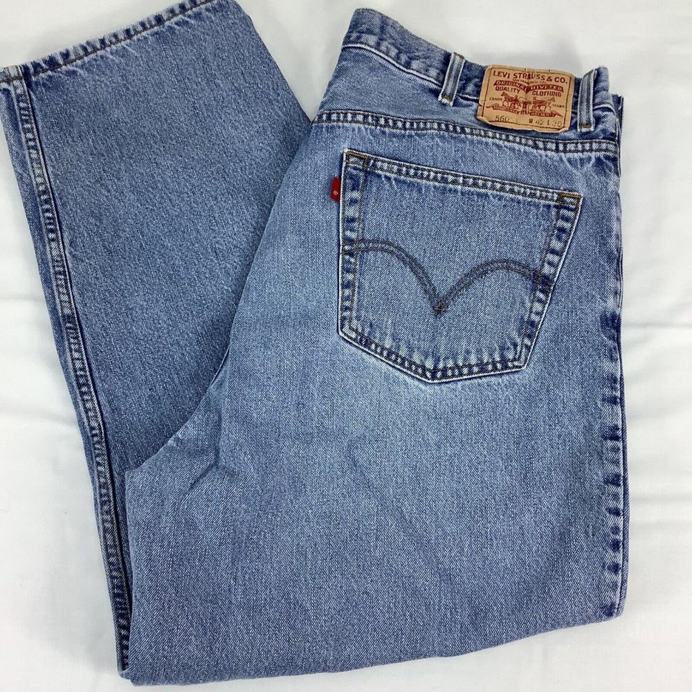 LEVI'S 560 Comfort Fit Jeans Size *40 X 30 00560-4886 actual *41 X 28.5